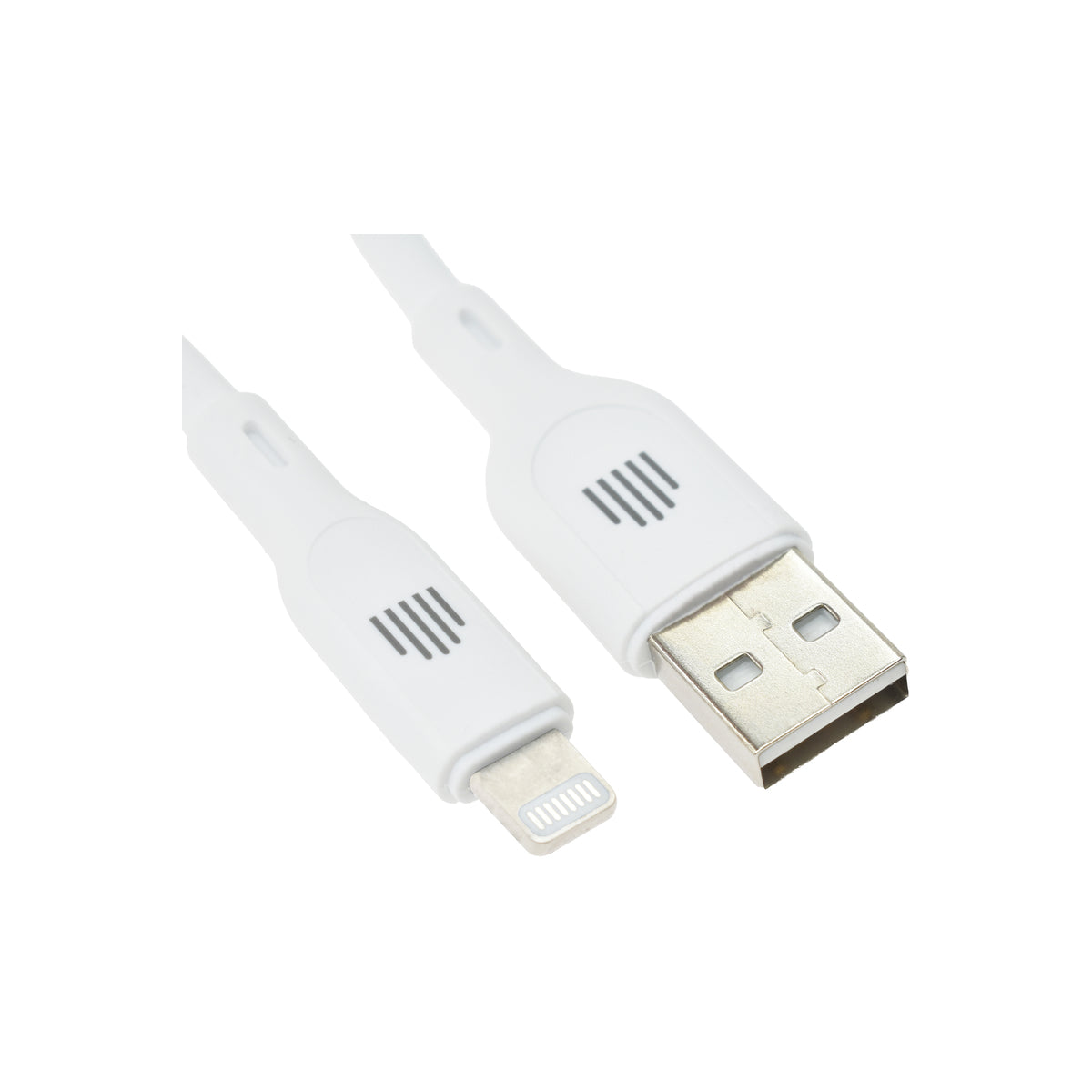 Dviced Kábel USB - A na Lightning silikón 1,25m - Biely
