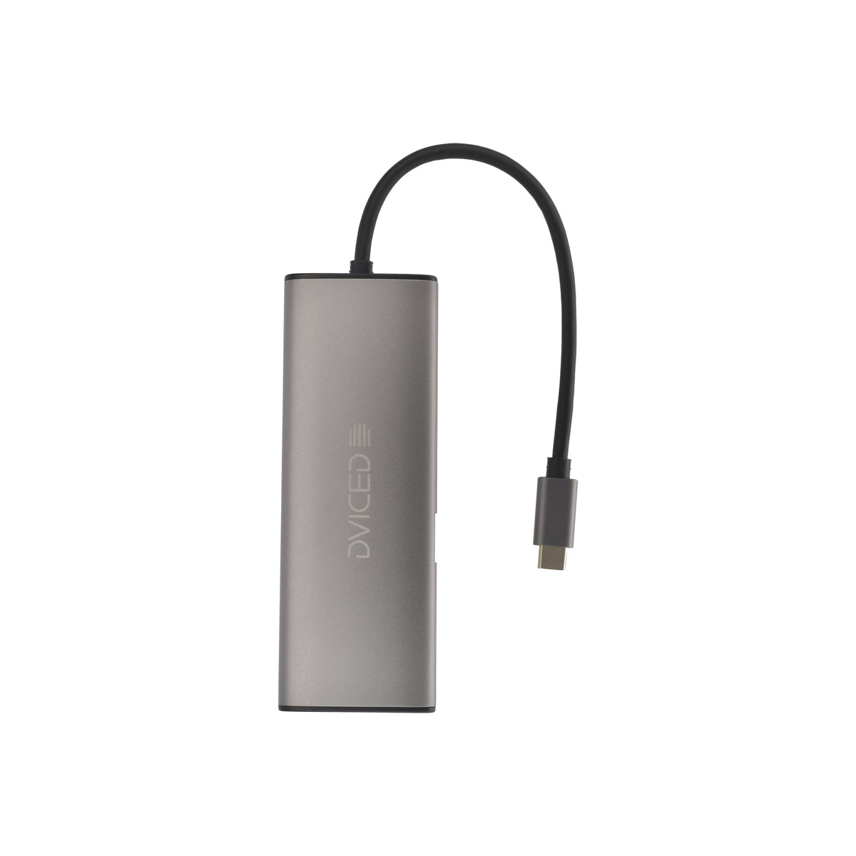 Dviced 7-in-1 HUB Type-C – šedý