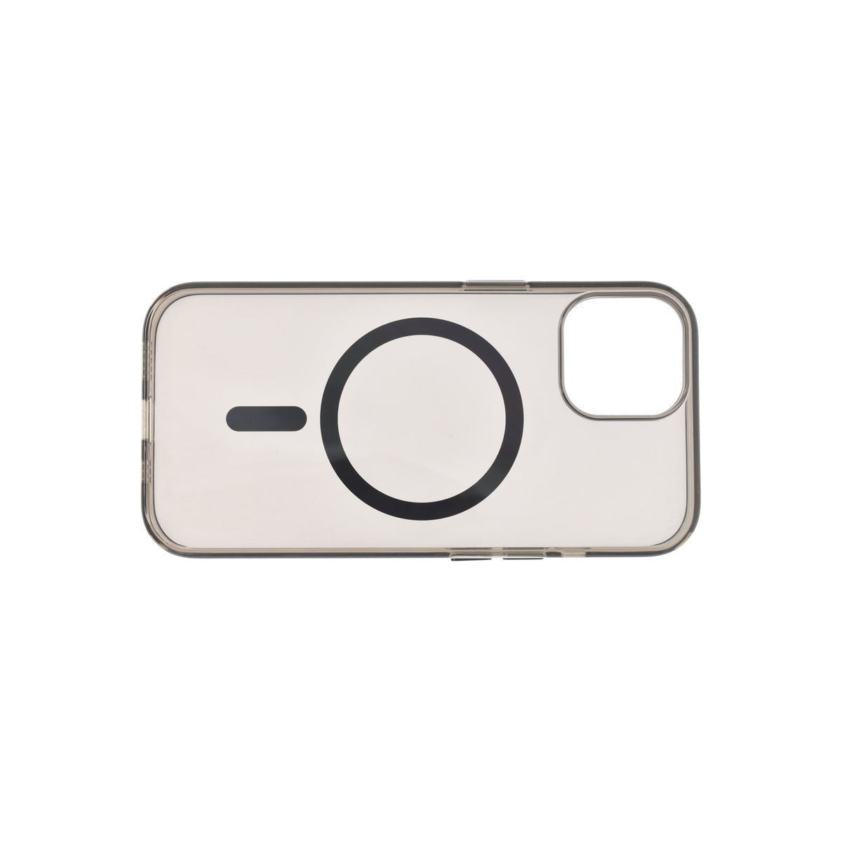Puzdro Dviced Magsafe iPhone 15 číre - čierne