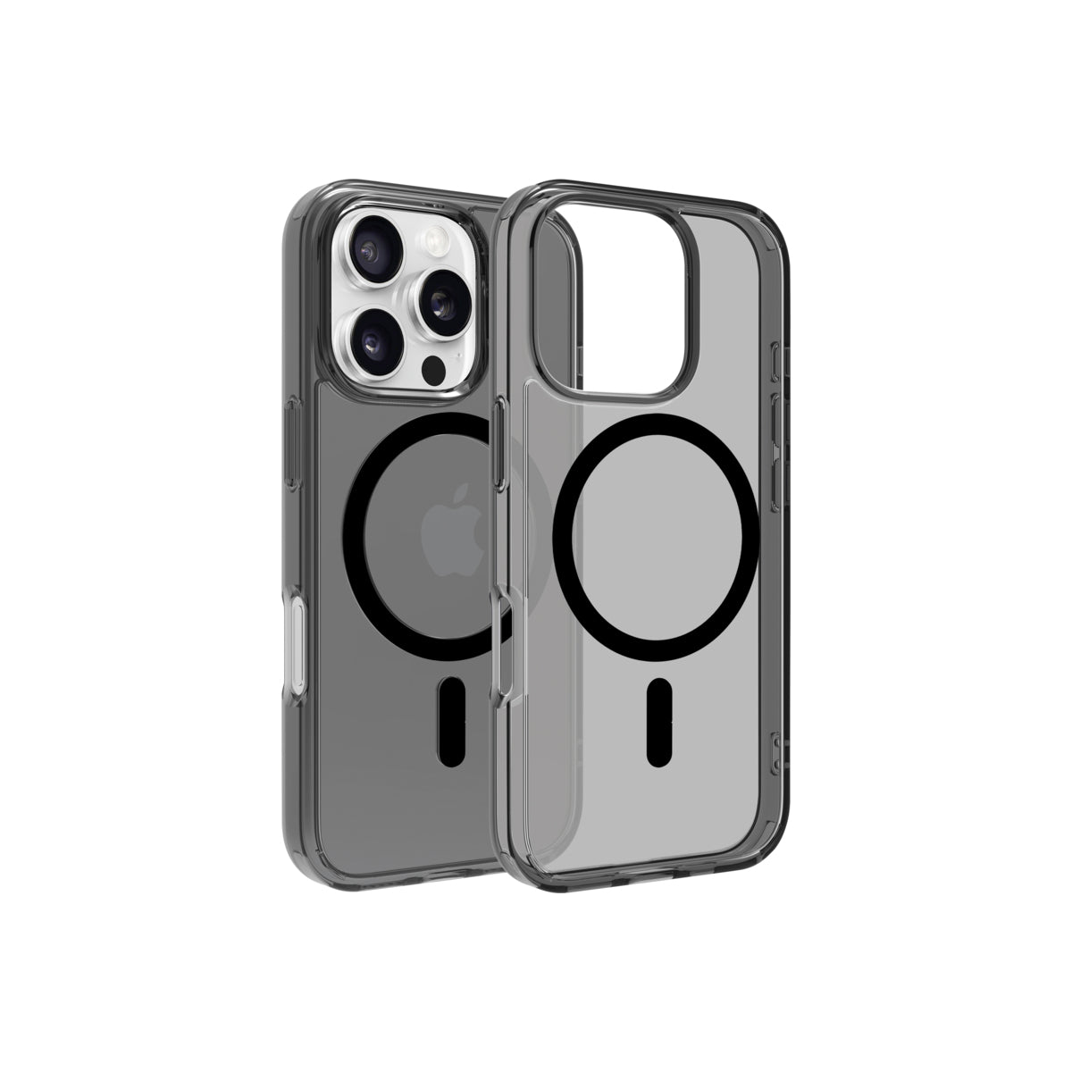 Dviced Magsafe iPhone 16 Pro dymové puzdro – čierne