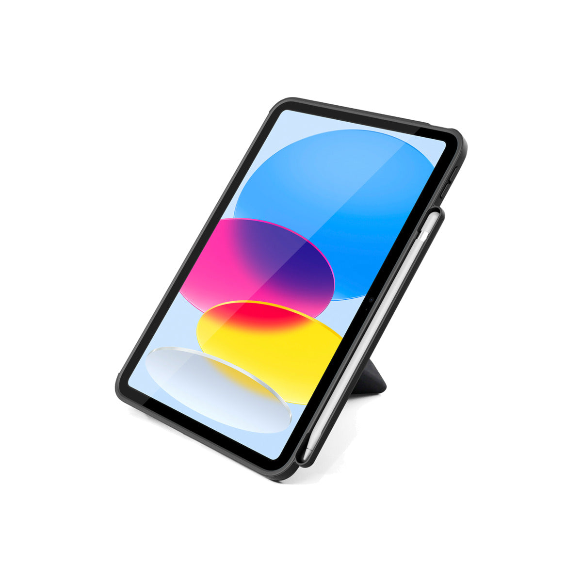 Epico Clear Flip kryt na iPad 10,9" (2022) - čierny