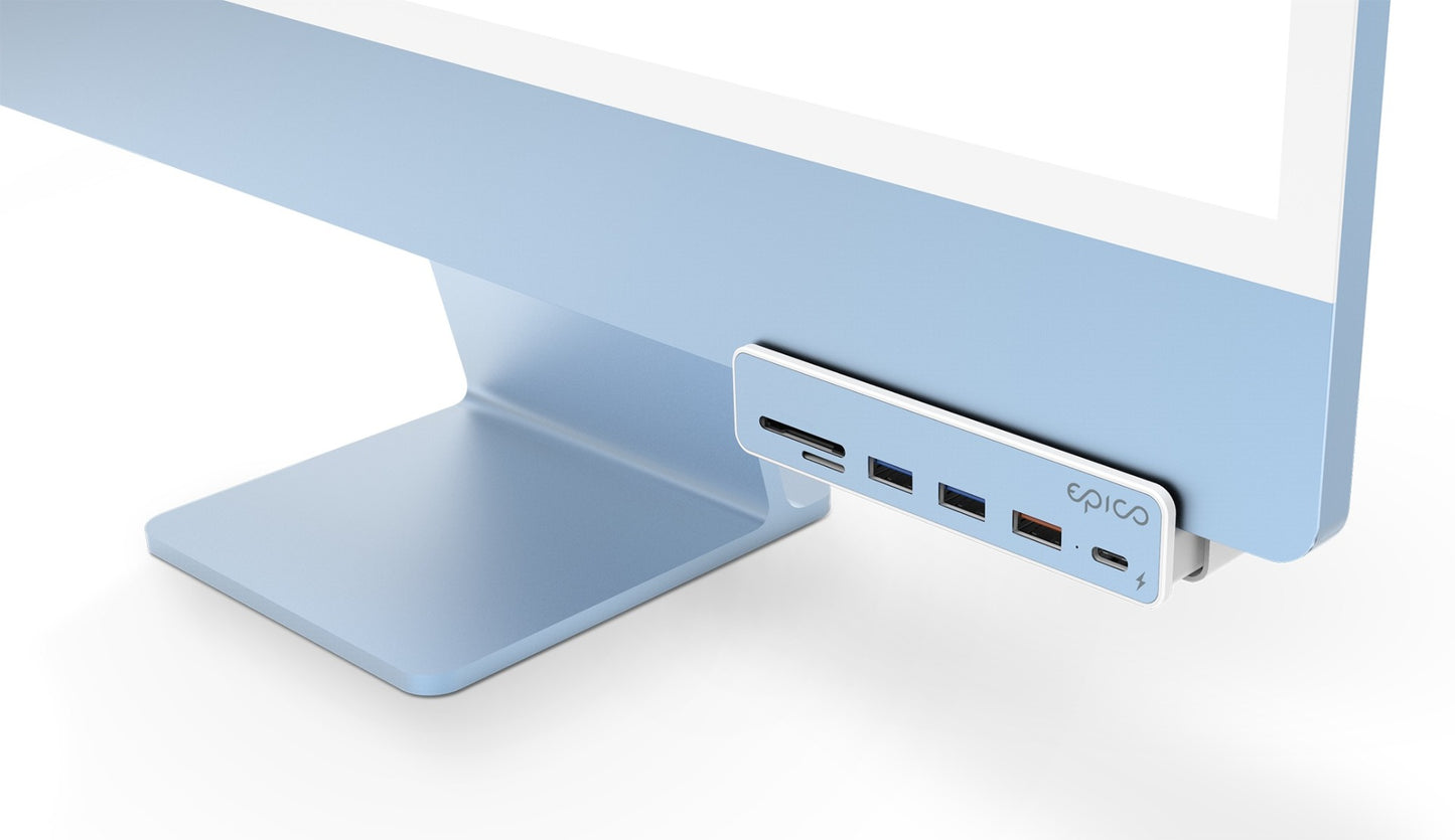 Epico USB-C 7in1 iMac Hub - Biela
