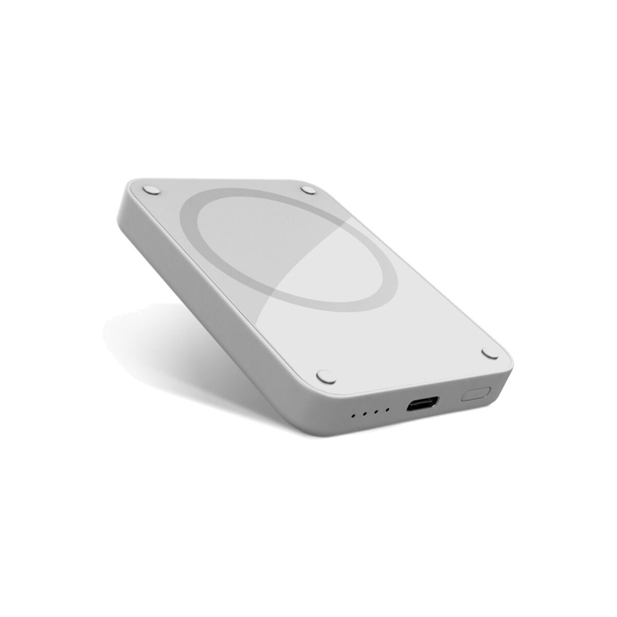 EPICO 4200mAh Magnetic Wireless Power Bank - Šedá