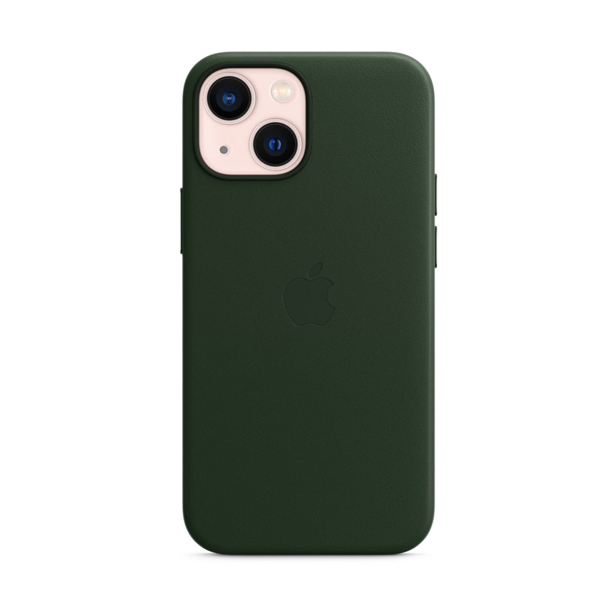 iPhone 13 mini Leather Case with MagSafe - Sequoia Green