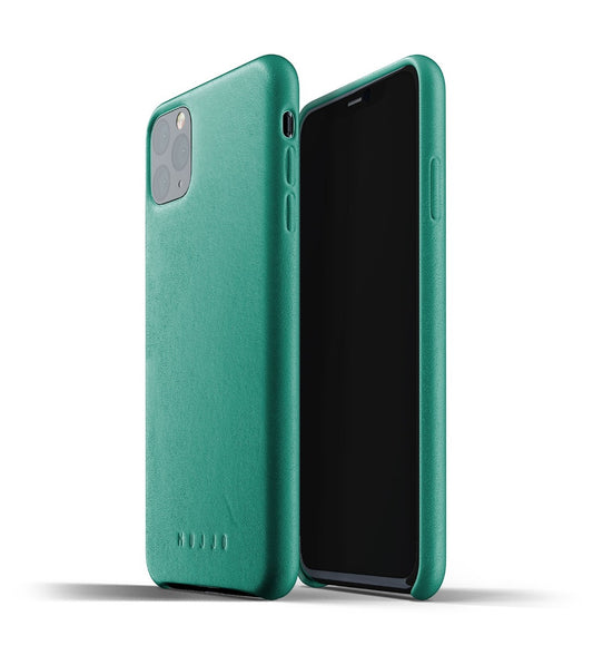 Mujjo Full Leather Case for iPhone 11 Pro Max Green