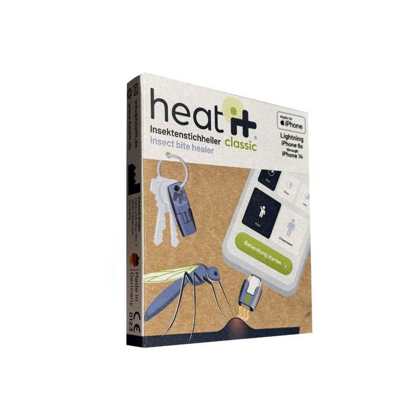 Heat it - ošetrenie bodnutia hmyzom pomocou smartfónu, Lightning