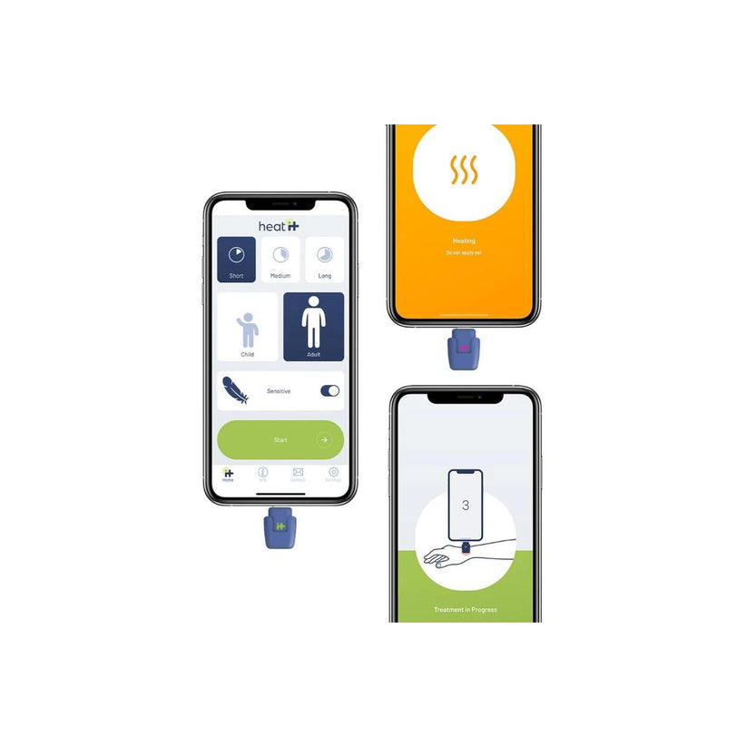 Heat it - ošetrenie bodnutia hmyzom pomocou smartfónu, USB-C