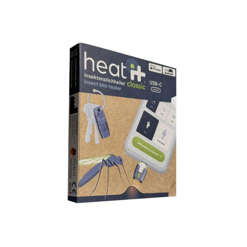 Heat it - ošetrenie bodnutia hmyzom pomocou smartfónu, USB-C