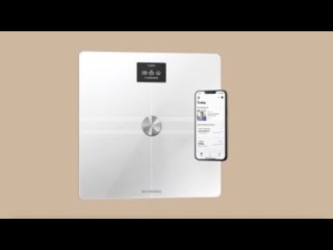 Smart Wi-Fi váha pre kompletnú telesnú analýzu Withings Body Comp - biela