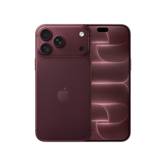 iPhone 18 Pro Max 512GB Burgundy – pohľad spredu a zozadu