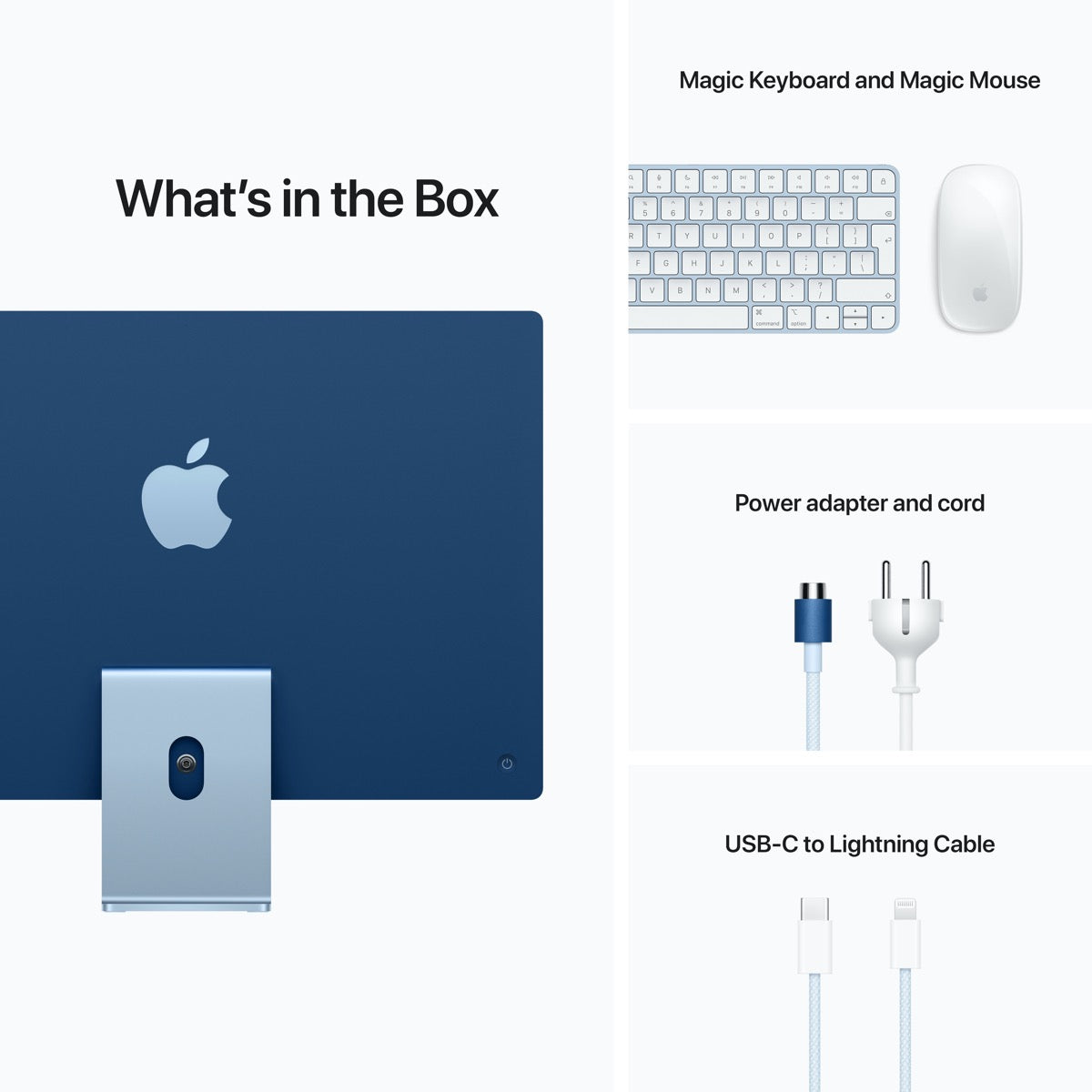 Apple iMac 24 Modrý/M1/8CPU/8GPU/16GB RAM/512GB SSD - Slovenská klávesnica