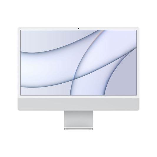 Apple iMac 24 Strieborný/M1/8CPU/8GPU/16GB RAM/256GB SSD - Slovenská klávesnica