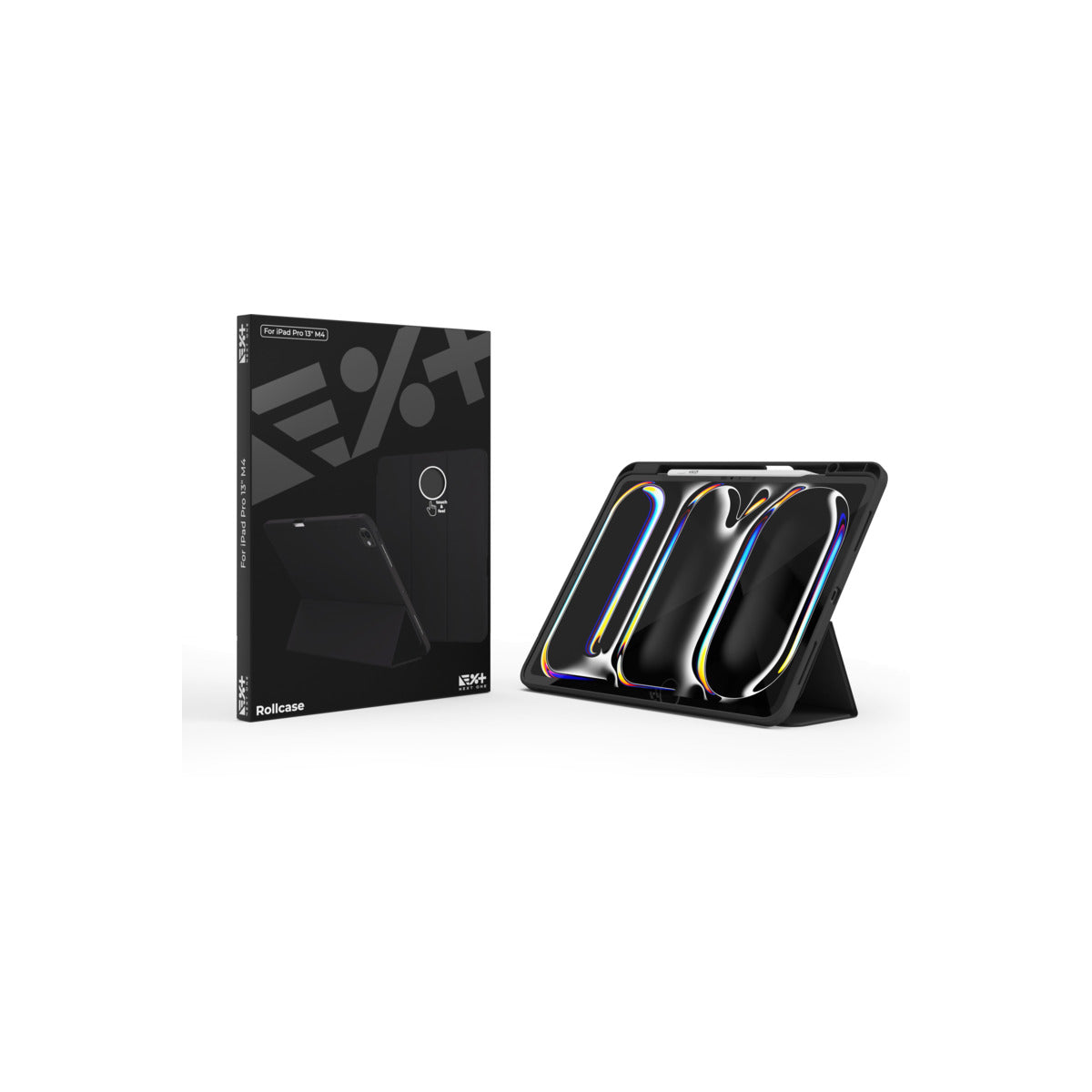 "NEXT ONE BLACK ROLLCASE FOR IPAD PRO 13"" M4"
