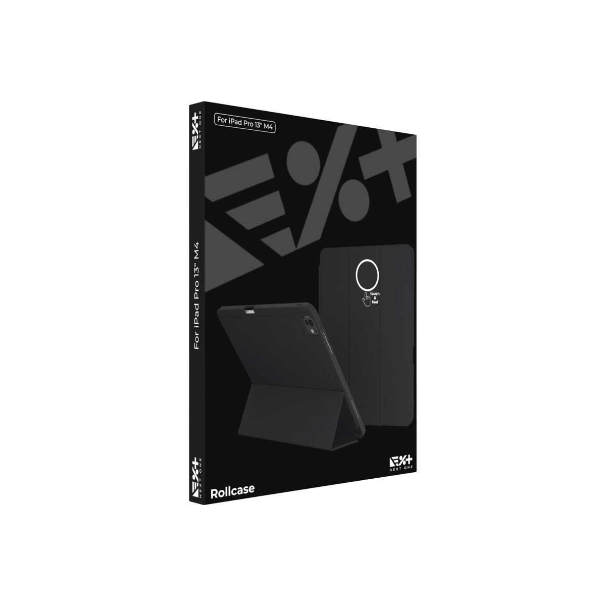 "NEXT ONE BLACK ROLLCASE FOR IPAD PRO 13"" M4"