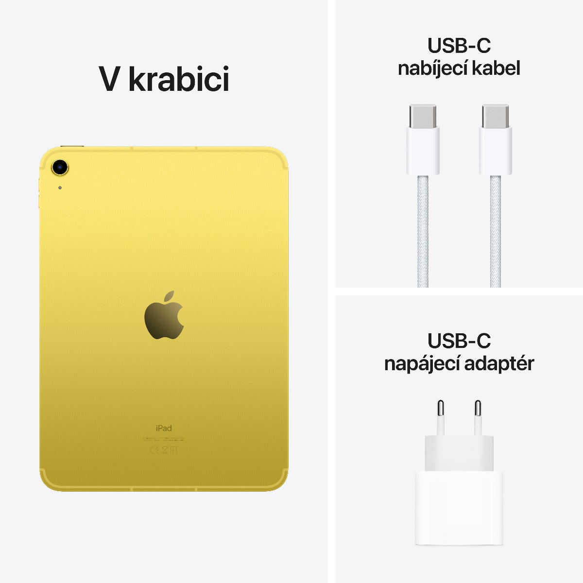 Apple iPad 10,9palcový Wi-Fi + Cellular 256GB - Žltý