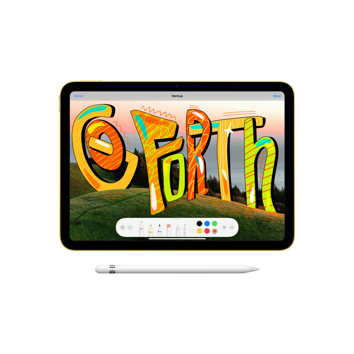 Apple iPad 10,9palcový Wi-Fi 64GB - Strieborný