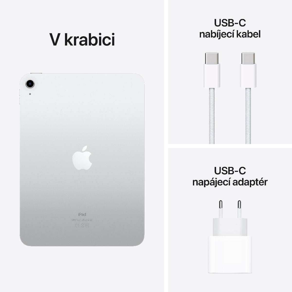 Apple iPad 10,9palcový Wi-Fi 64GB - Strieborný