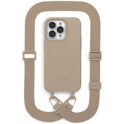 Woodcessories Change Case Lanyard - Taupe Brown - iPhone 14 Pro