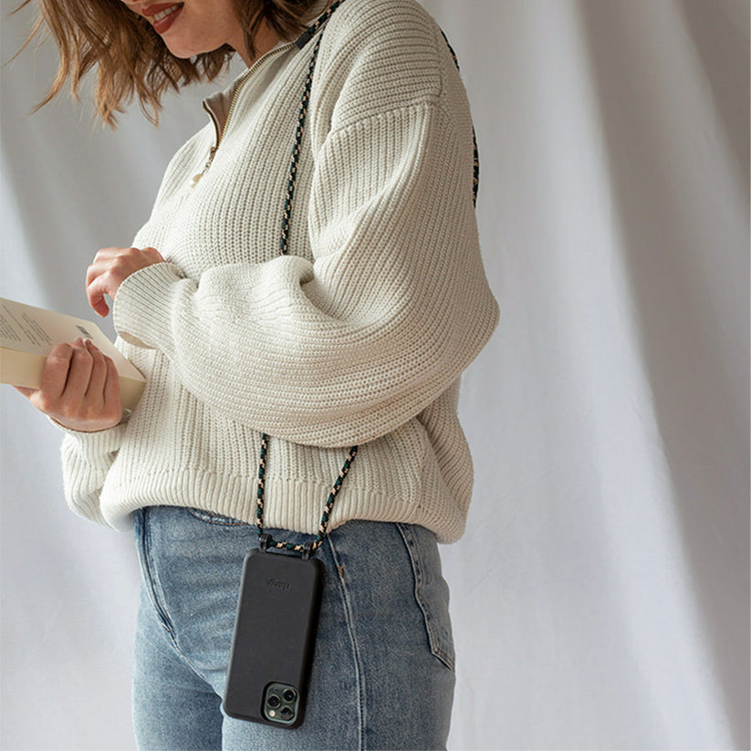 Woodcessories Change Case Bio - Black - iPhone 14