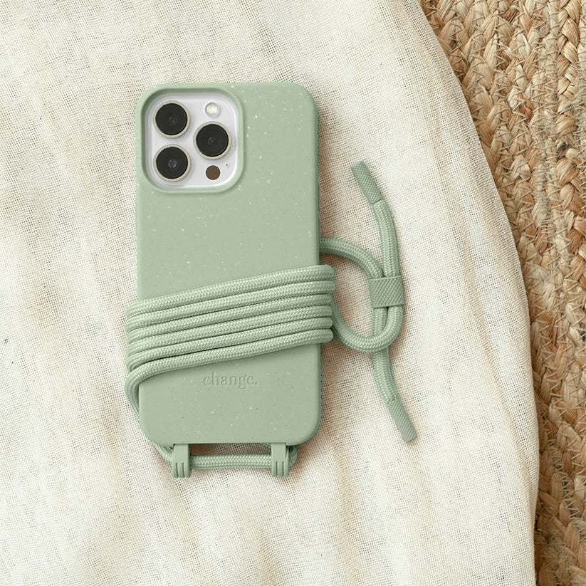 Woodcessories Change Case Bio - Green - iPhone 14 Pro