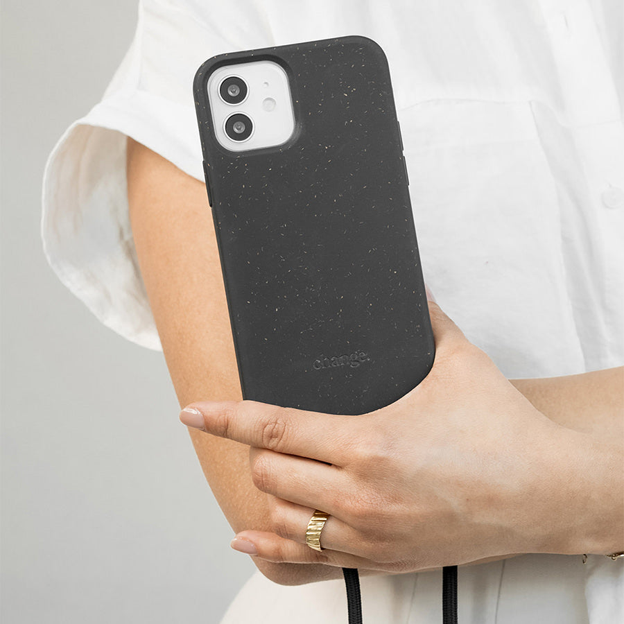Woodcessories Change Case Bio - Black - iPhone 14 Pro Max