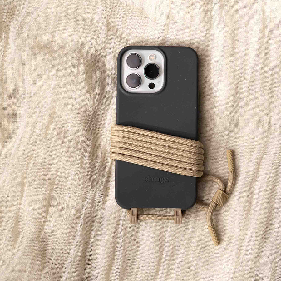 Woodcessories Change Case Bio - Black - iPhone 14 Pro Max