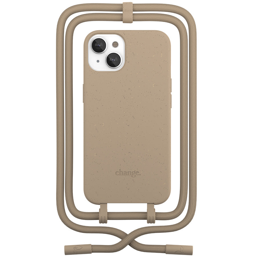 Woodcessories Change Case Bio - Taupe Brown - iPhone 14