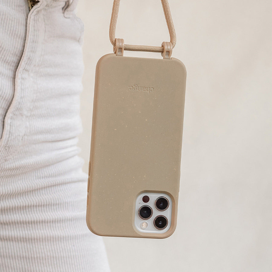 Woodcessories Change Case Bio - Taupe Brown - iPhone 14