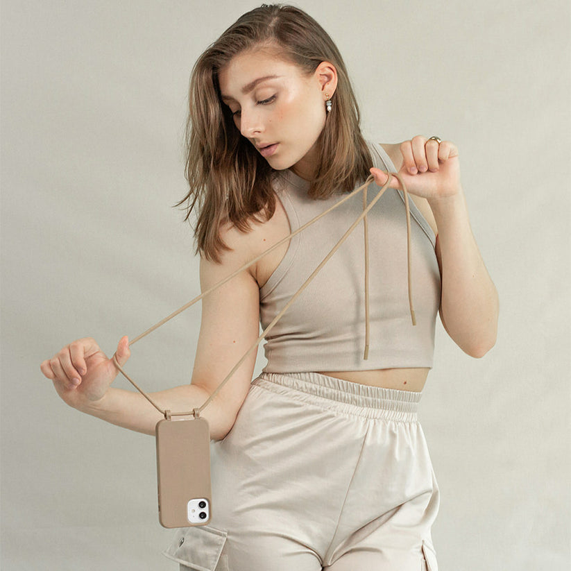 Woodcessories Change Case Bio - Taupe Brown - iPhone 14