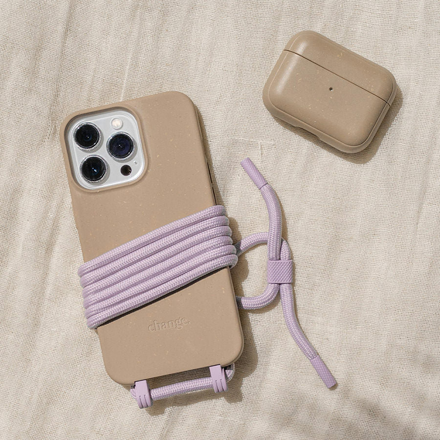 Woodcessories Change Case Bio - Taupe Brown - iPhone 14
