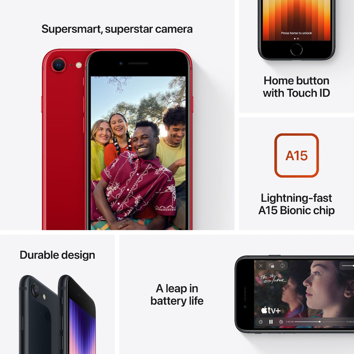 iPhone SE 64GB Starlight