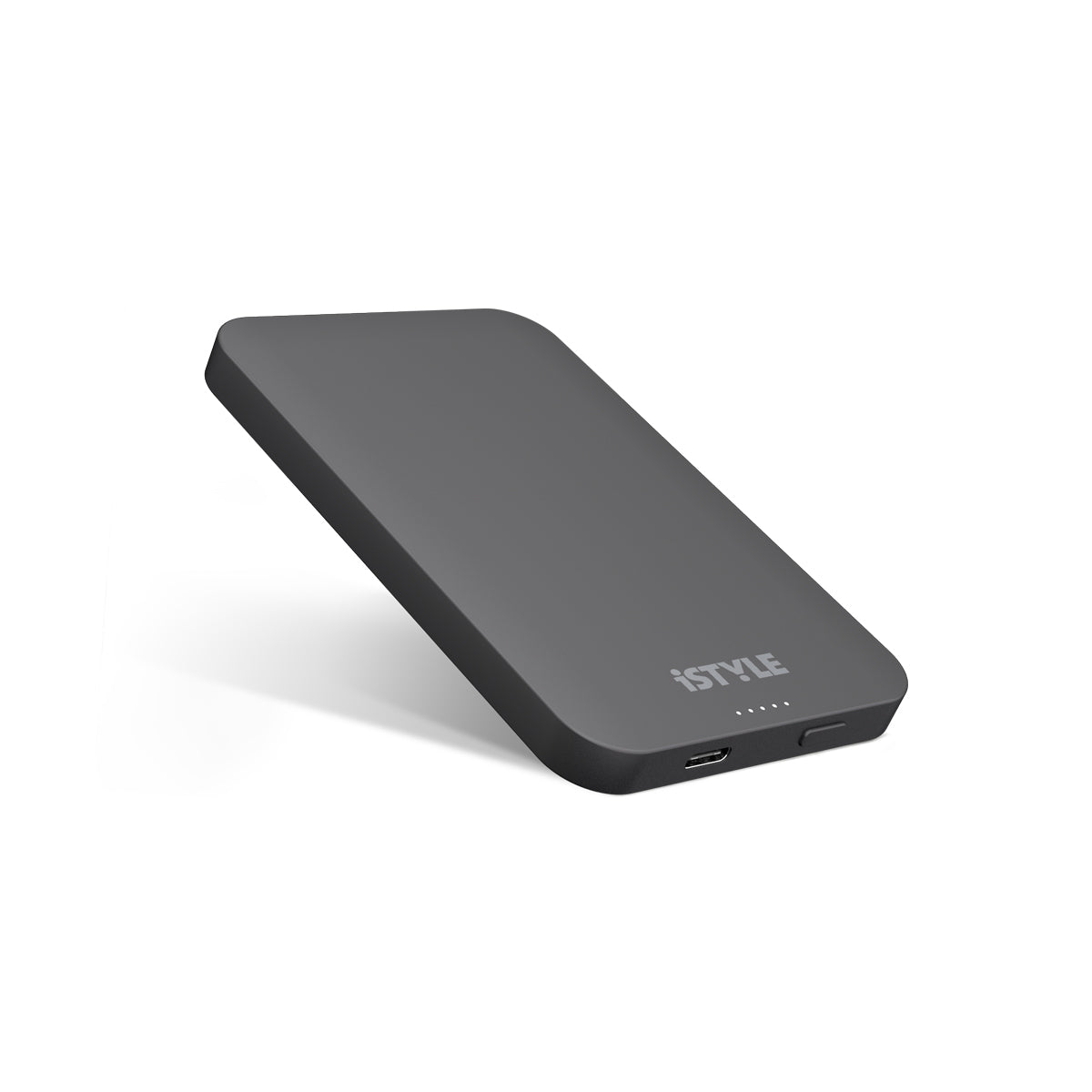 MagSafe bezdrôtová 5000mAh powerbanka iSTYLE - vesmírne šedá