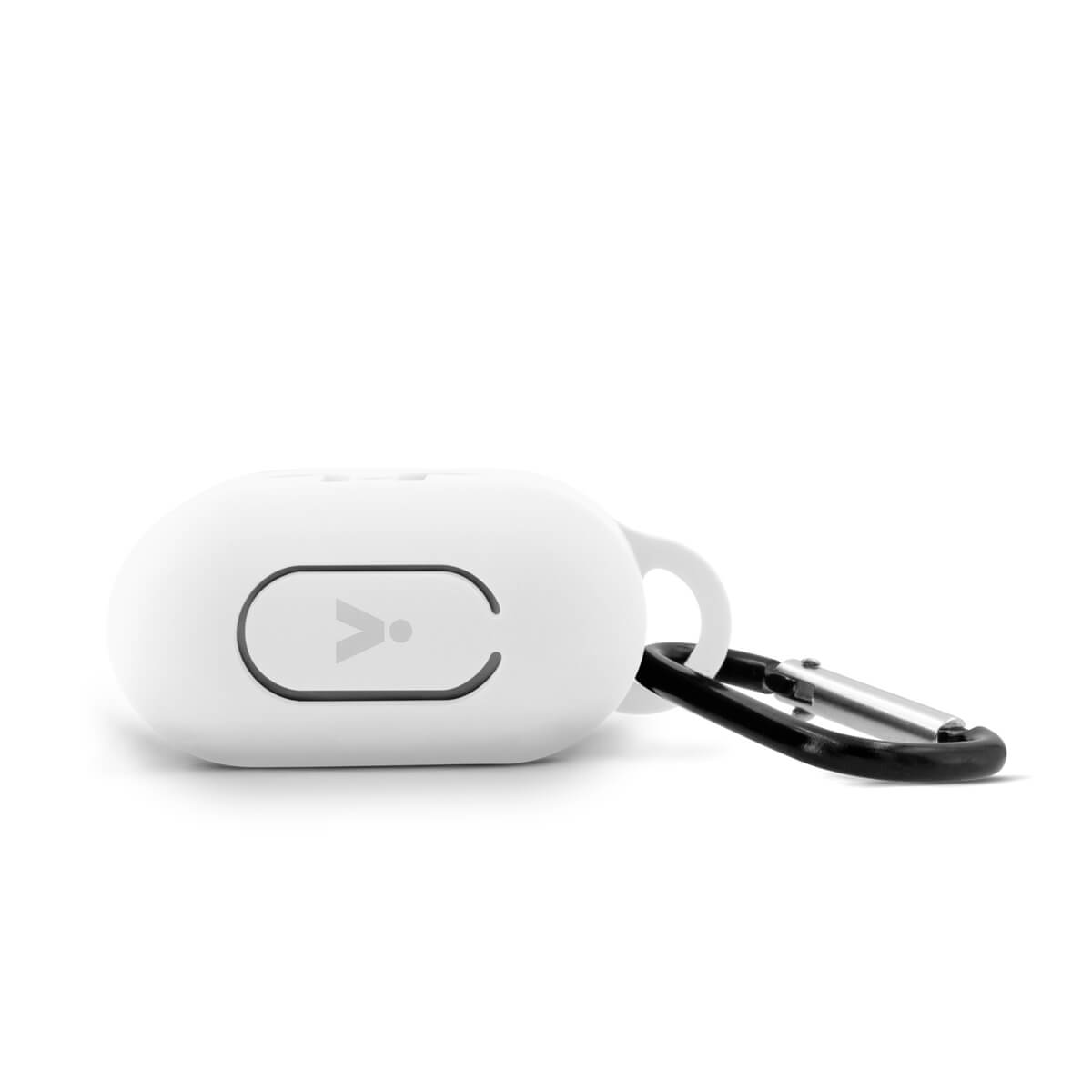 Outdoor obal na AirPods iSTYLE bielo priehľadný