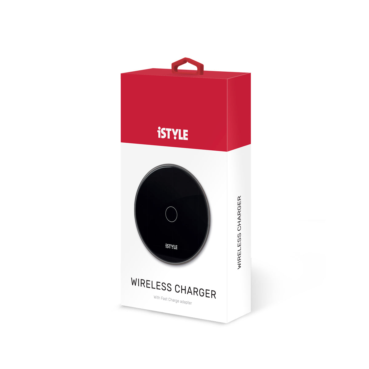 iSTYLE WIRELESS CHARGER 15W - black (s adaptérom)