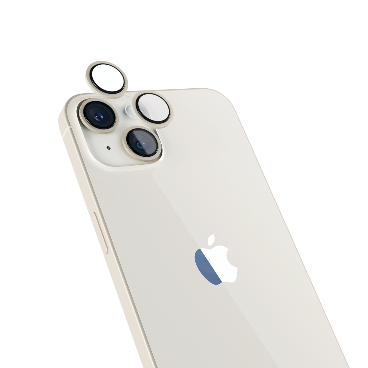 Epico Aluminium Lens Protector pre Apple iPhone 14 / 14 Plus - Starlight