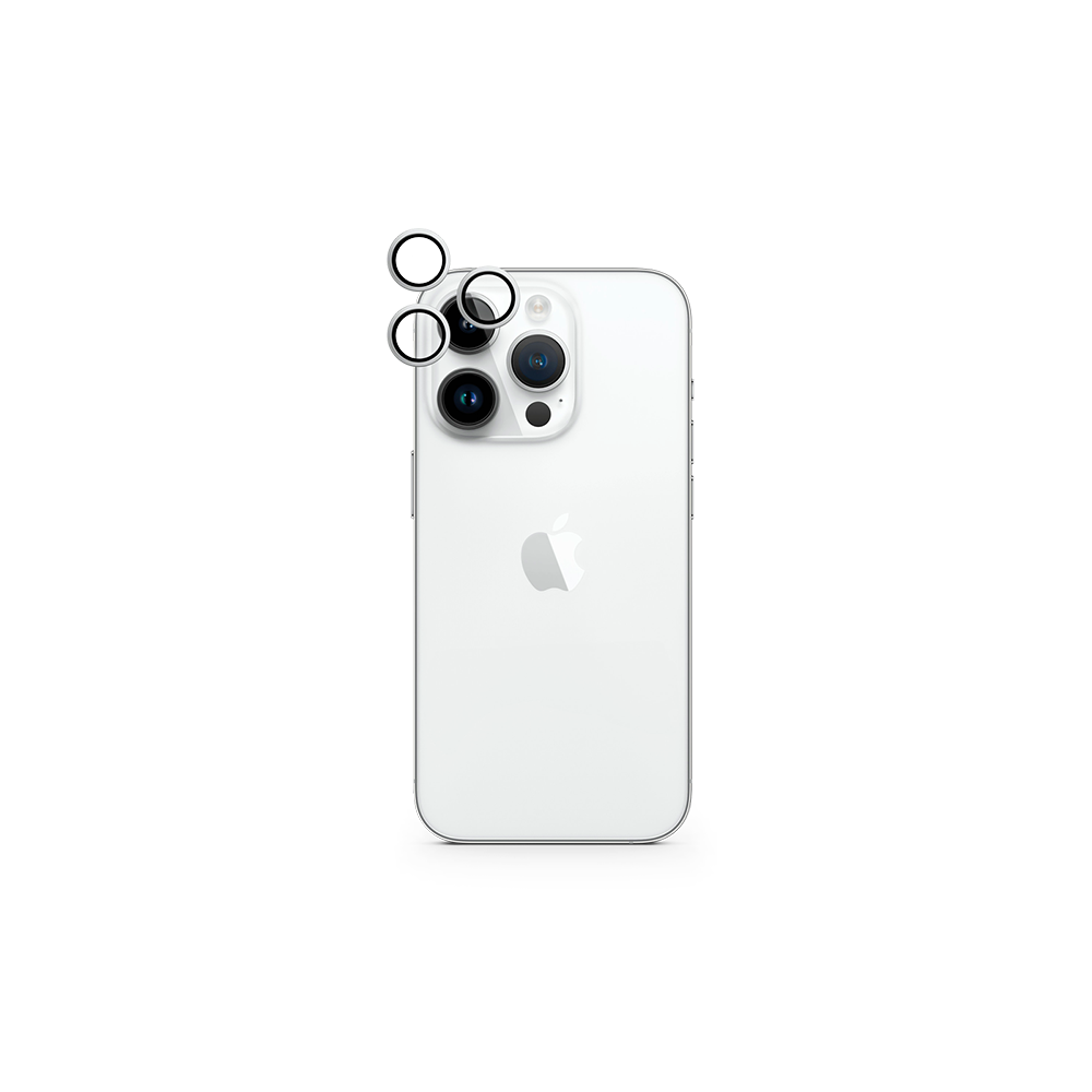 Epico Aluminium Lens Protector pre Apple iPhone 14 Pro / 14 Pro Max - Silver