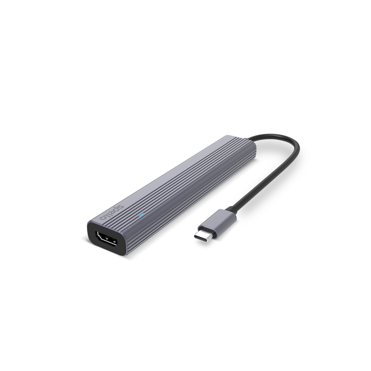 Spello USB-C Hub Slim 7IN1 - vesmírne šedá