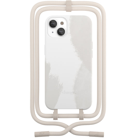 Woodcessories Change Case iPhone 13 Tie Dye - Dove White
