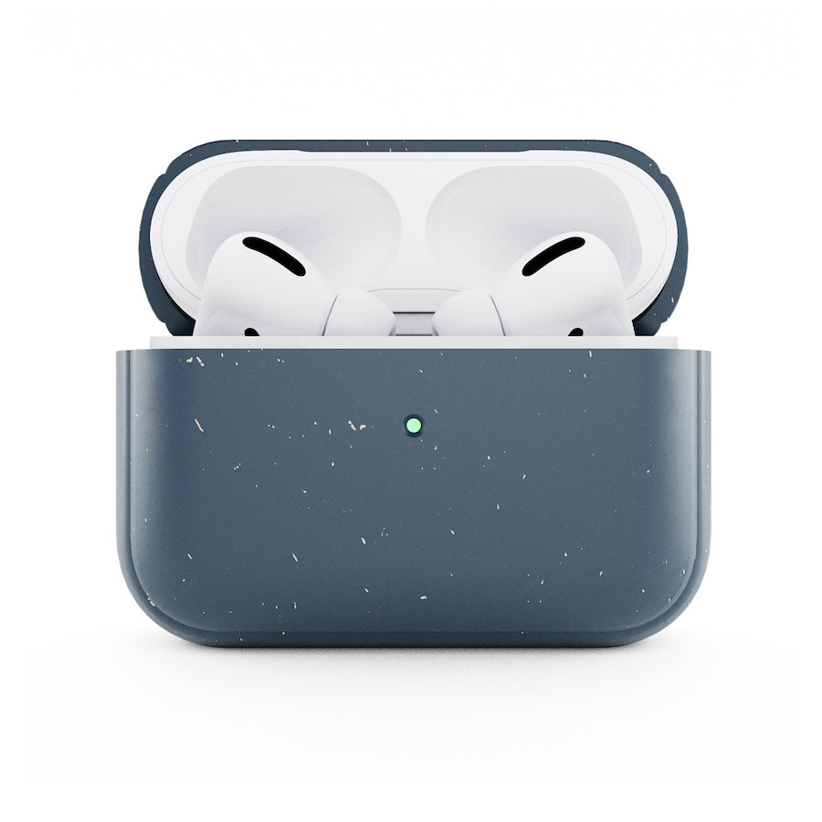 Woodcessories AirPods Bio Case Antimicrobial AirPods Pro - Navy Blue