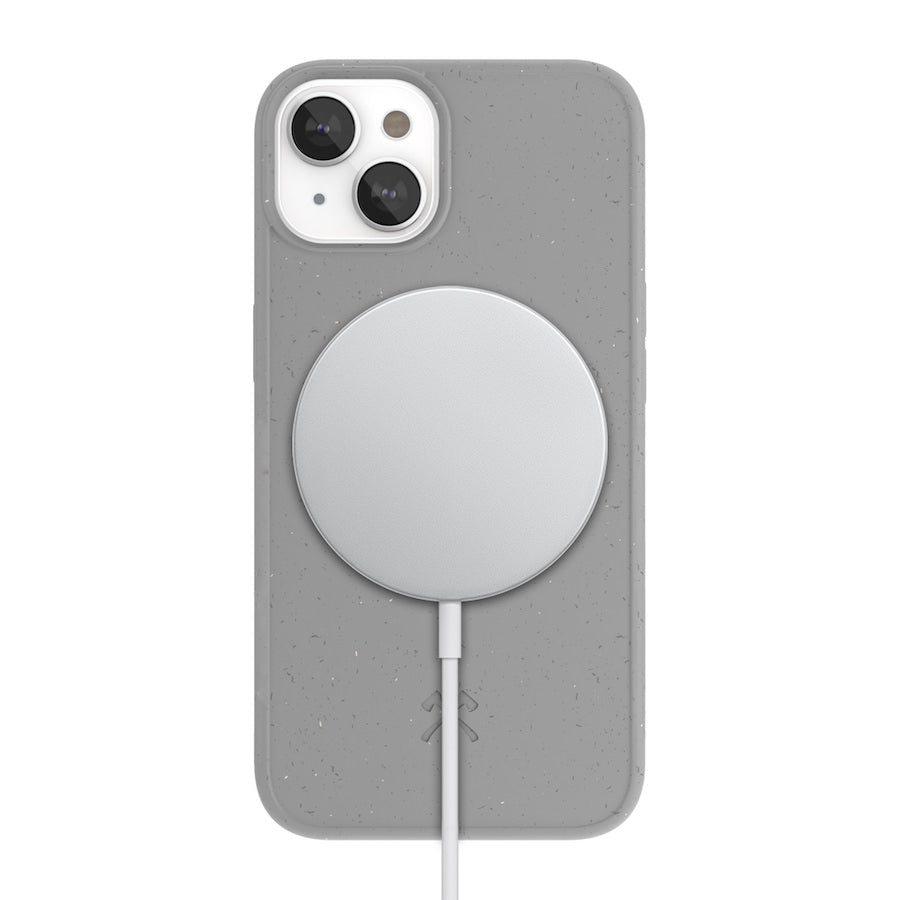 Woodcessories Bio Case Antimicrobial MagSafe iPhone 13 Mini - Grey