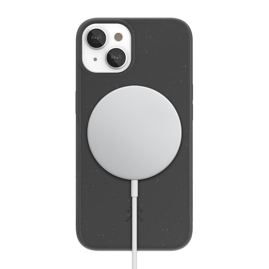 Woodcessories Bio Case Antimicrobial MagSafe iPhone 13 - Black