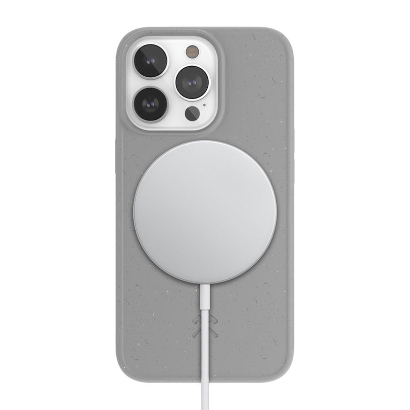 Woodcessories Bio Case Antimicrobial MagSafe iPhone 13 Pro Max - Grey