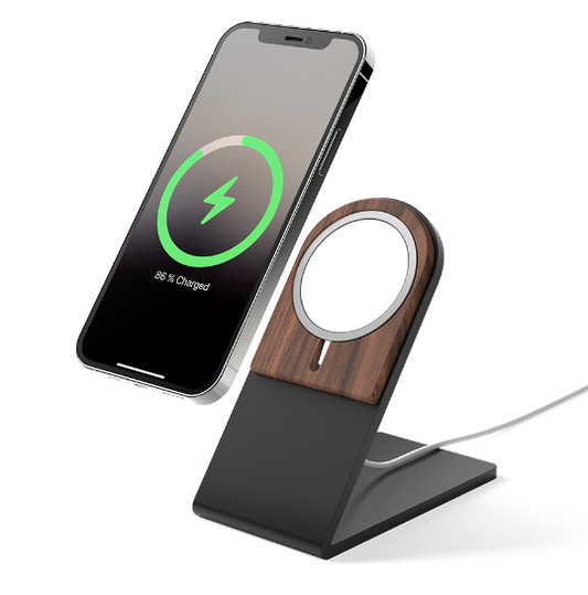 Woodcessories MagSafe Charger/Dock - Walnut