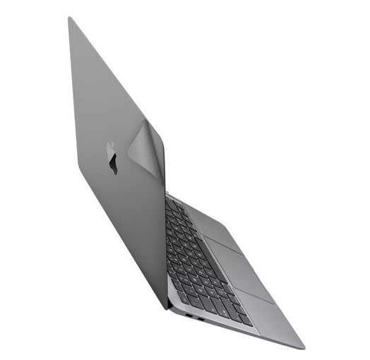 JCPAL MacGuard 2in1 New MBA13 2018-2021 (Space Gray, Top+Bottom) M1