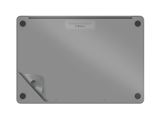 JCPAL MacGuard 2in1 MBPro13 2020, M1, M2 (Space Gray, Top+Bottom)