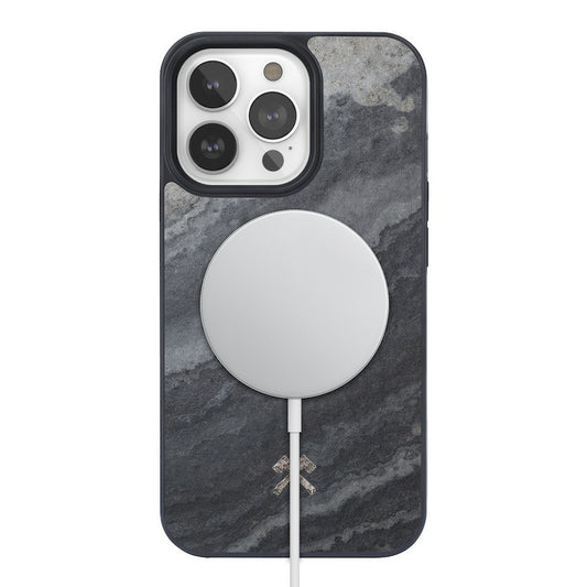 Woodcessories Bumper Case MagSafe iPhone 13 Pro - Camo Gray