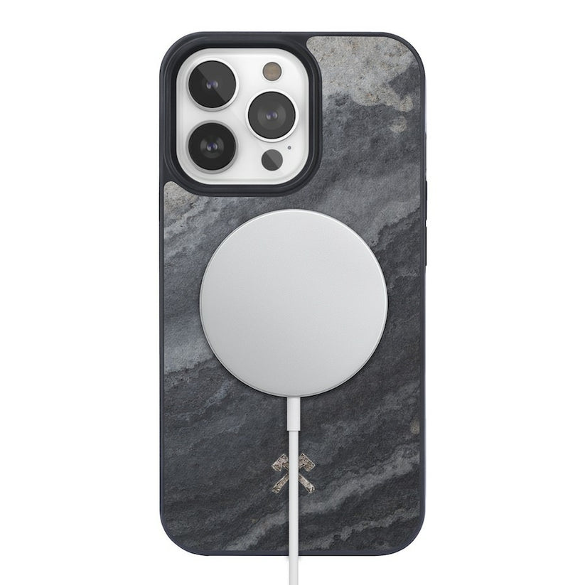 Woodcessories Bumper Case MagSafe iPhone 13 Pro Max - Camo Gray