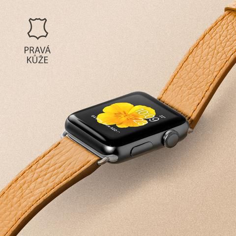 Laut Milano kožený remienok pre Apple Watch 42/44mm – ružový