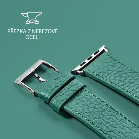 Laut Milano kožený remienok pre Apple Watch 42/44mm – ružový