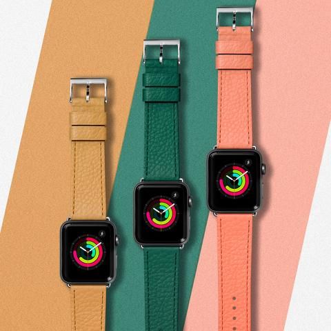 Laut Milano kožený remienok pre Apple Watch 42/44mm – ružový